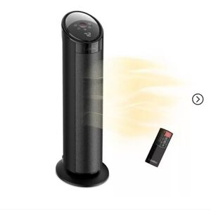 Lasko CT22495 22" Ceramic Tower Heater with Remote Control